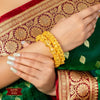 Premium Gold Plated Million Roses Bala Bangles