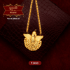 Beautiful Gold Plated Mayur Sitahar with Earrings image 0