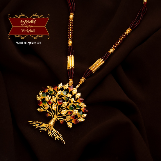 Premium Gold Plated Tree of Life Chain Pendant Necklace image 0
