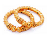 Stylish Gold Plated Diamond Frosted Mukh Bala image 0