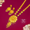 Premium Gold Plated Purna Sitahar with Earrings image 0