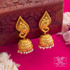 Marvelous Gold Plated Pagoni Earrings image 0