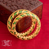 Stylish Gold Plated Parul Kankan Bangle - 2.8, Pair image