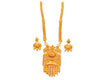 Stylish Gold Plated Box Sitahar with Earrings image 0