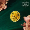 Premium Gold plated Semi Cultured Pearl studded Finger ring image 1