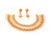 Stylish Bengali Traditional Gold Jewellery Chatai Necklace with Earrings image 0
