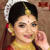 Stylish Gold Plated Chakra Tikli image 0