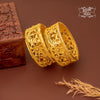 Premium Gold Plated Prabhati Chur Pair - 2.6 image